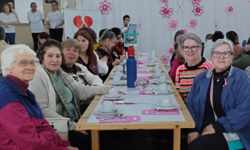 Igreja Luterana realiza 10º Café Outubro Rosa em apoio ao Giro