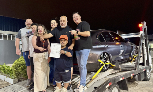 Mafrense ganha BMW após participar de rifa de influenciador