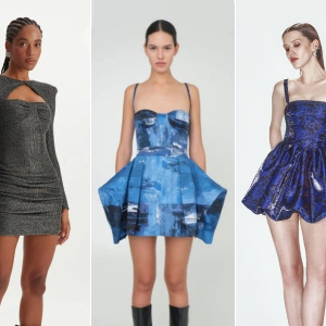 Moda minidress, uma mistura de sofisticação e da ousadia