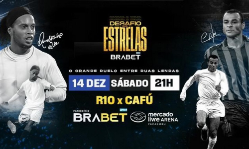 Uma noite de Futebol e celebridades no Pacaembu