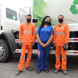 Mulheres ganham espaço na coleta de materiais recicláveis em Mafra