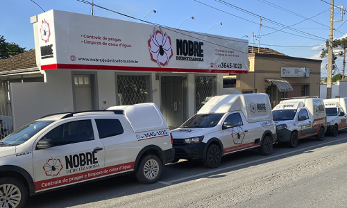 Com mais de 7 anos de experiência, Nobre Dedetizadora é referência na região
