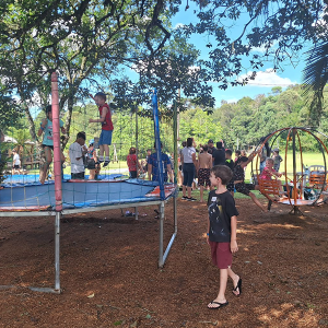 Camping Sítio Schandoá prepara mais uma tarde recreativa recheada de gincanas para as crianças