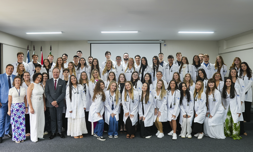 UNC campus Mafra dá início ao curso de medicina com 60 novos estudantes