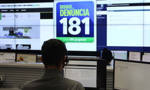 Disque Denúncia tem número recorde de registros em 10 anos no Paraná