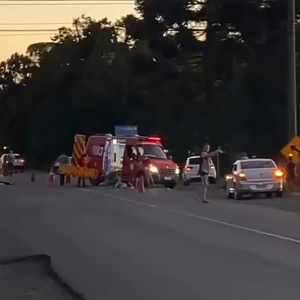 Idosa morre após ser atropelada por motocicleta