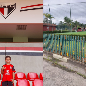 Com apenas 9 anos, atleta rionegrense participa de testes no São Paulo Futebol Clube